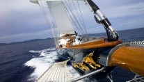 FLEURTJE -  View of Deck from Bow